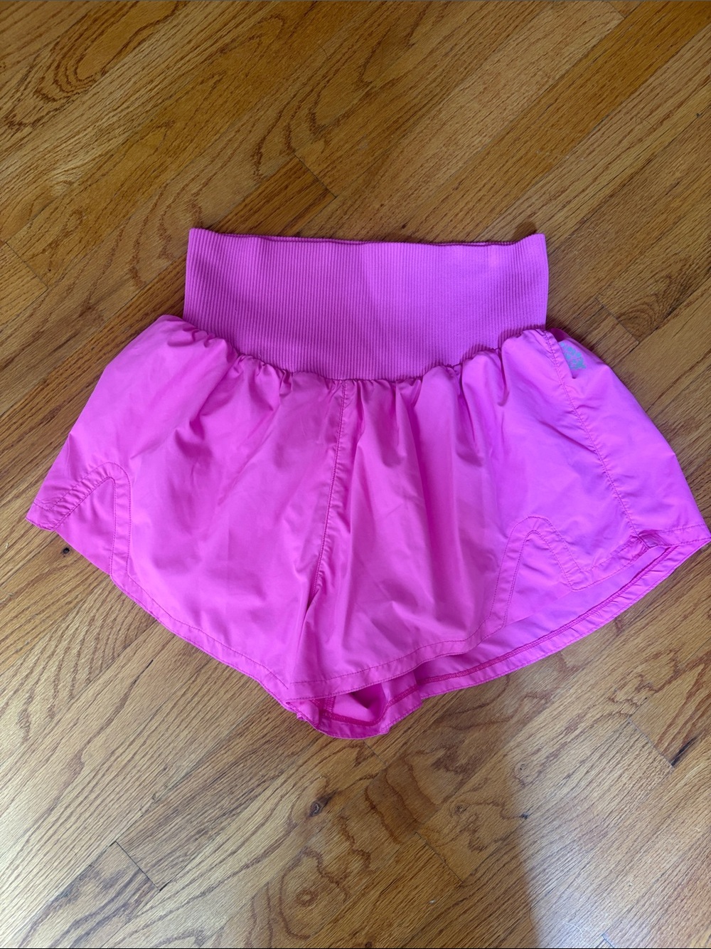 Free People Movement Carpe Diem Pink womans Active Shorts medium